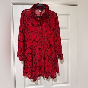 Black and red jacket